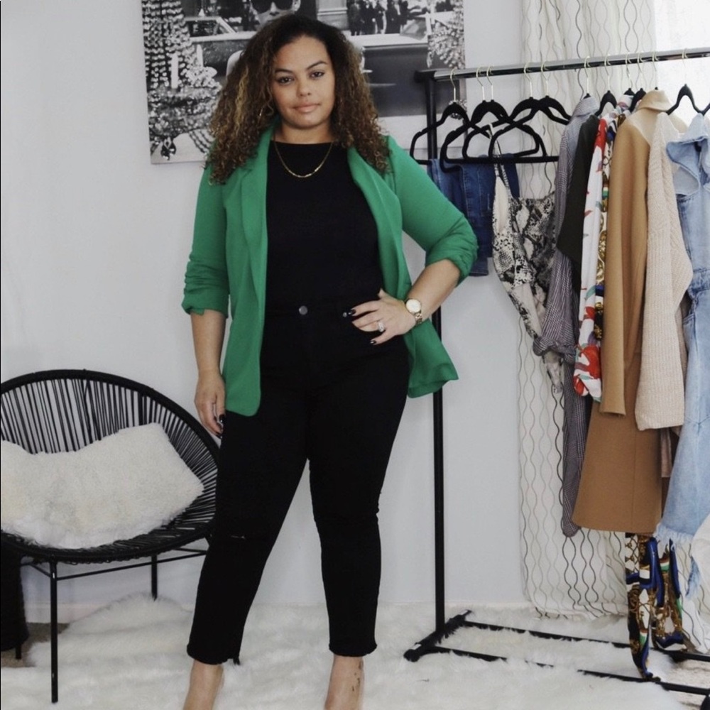 Green blazer - Picture 2 of 3